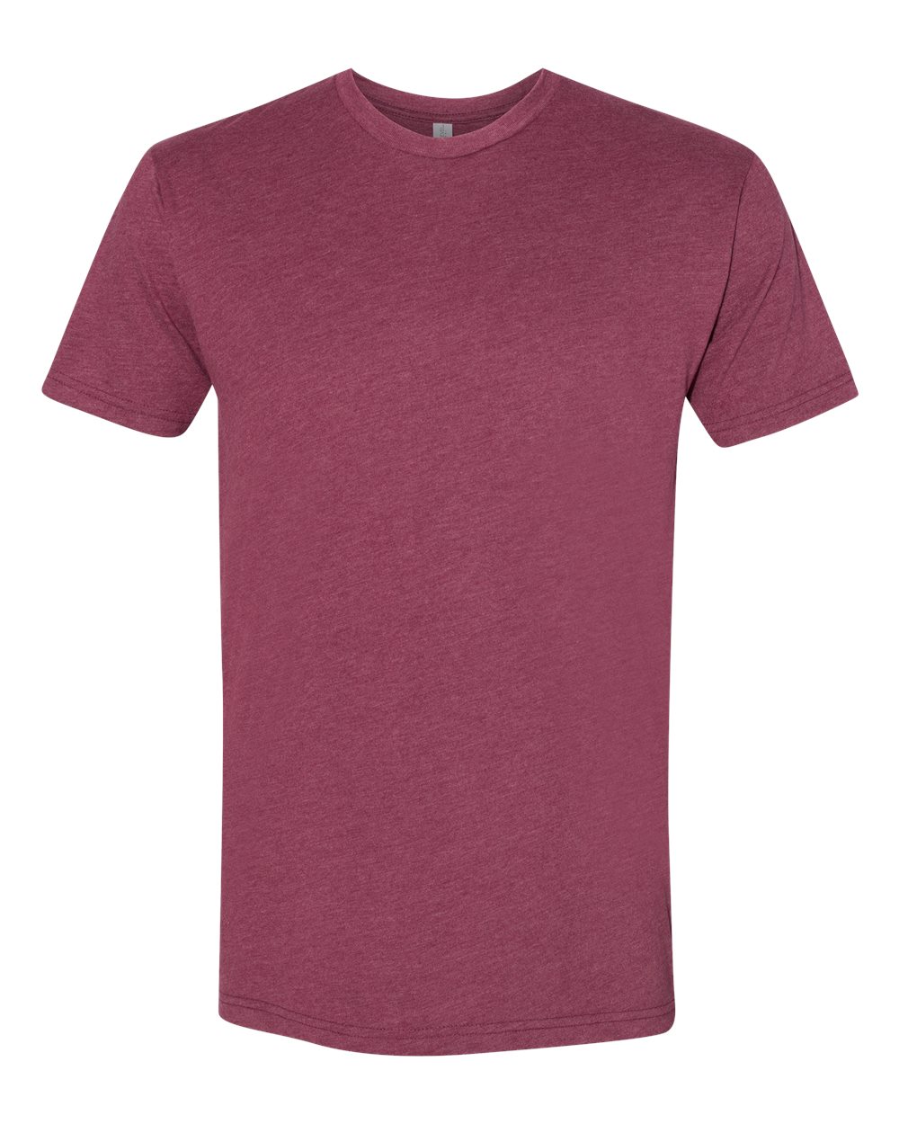 Next Level Men's Sueded Crew - Heather Maroon