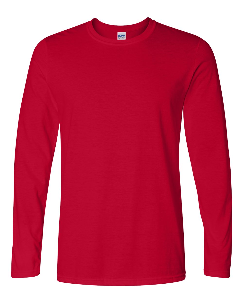 Gildan Adult Softstyle® Long-Sleeve T-Shirt - Cherry Red