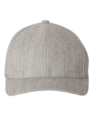 Flexfit Adult Wool Blend Cap - Heather Grey