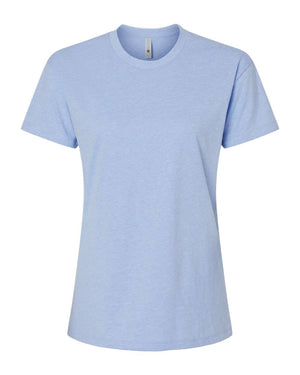 Next Level Ladies' Relaxed CVC T-Shirt - Heather Columbia Blue
