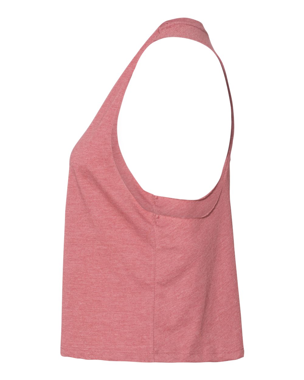 BELLA + CANVAS Ladies' Racerback Cropped Tank