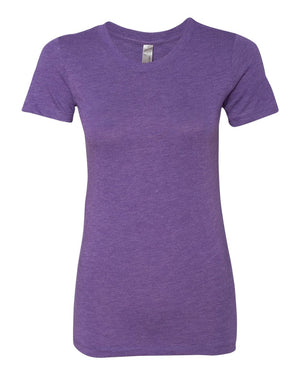 Next Level Ladies' Triblend Crew - Purple Rush
