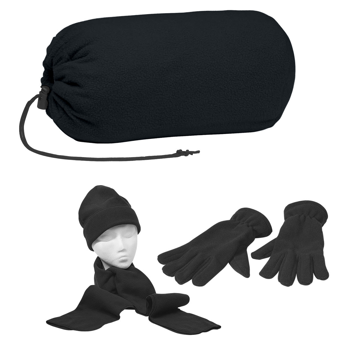 KEEP WARM BUDDY SET - Black