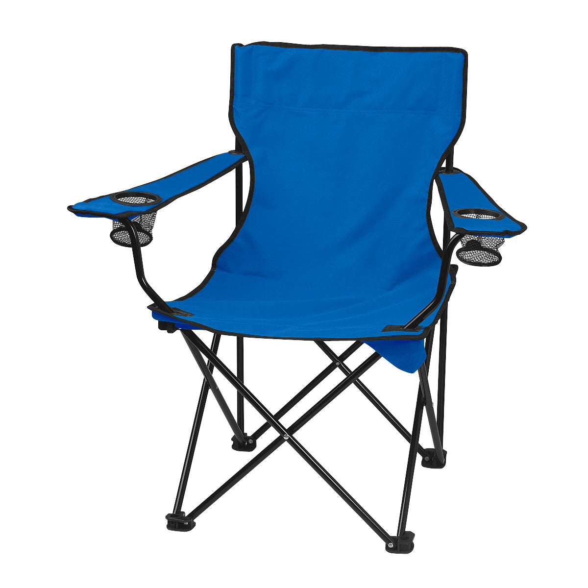Folding Chair with Carrying Bag - Royal Blue