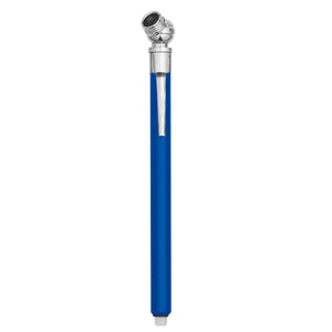 Tire Gauge With Clip - Metallic Blue