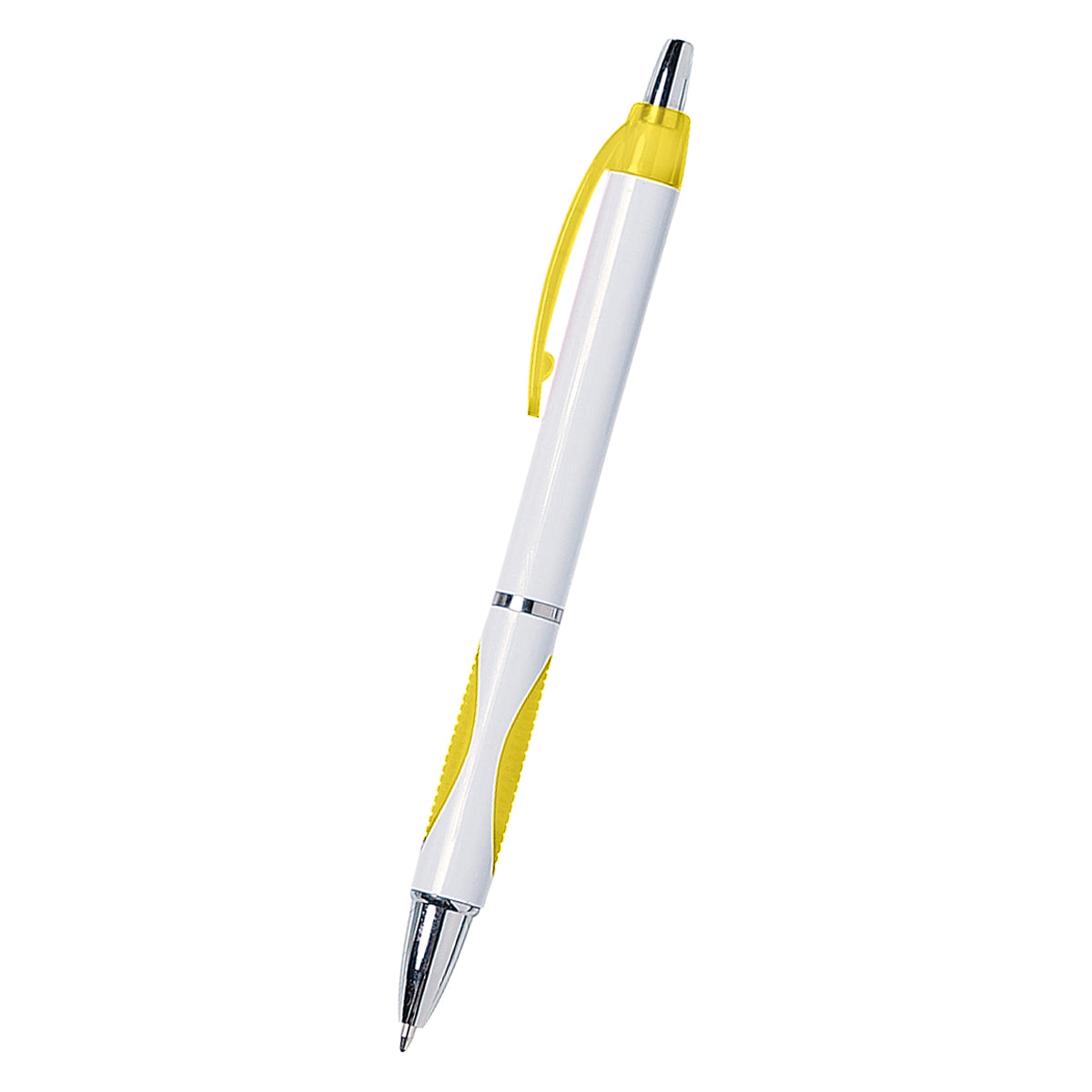 Sassy Pen - White With Yellow