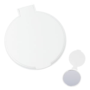 Round Mirror - White