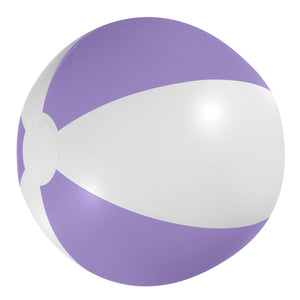 16" Beach Ball - White With Purple