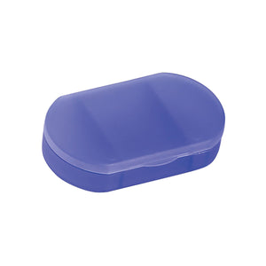 Oval Shape Pill Holder - Frost Blue