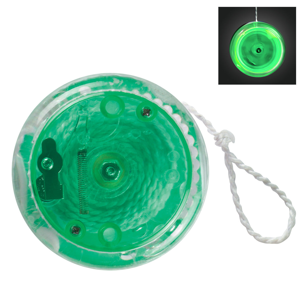 Light Up Yo-Yo - Translucent Green