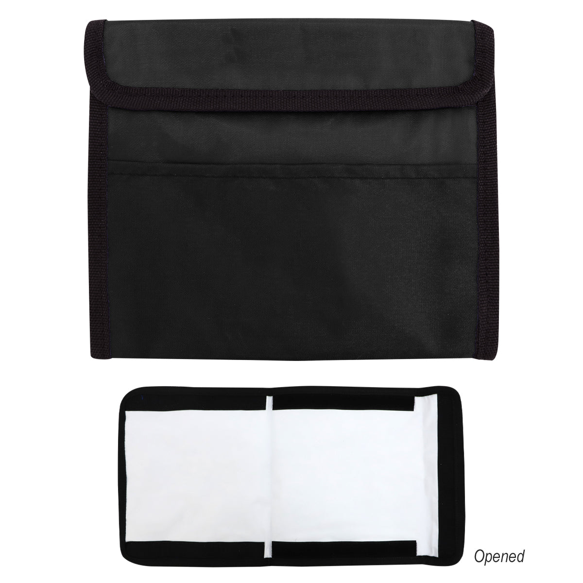 Pack & Snack Storage Bag Food Mat - Black