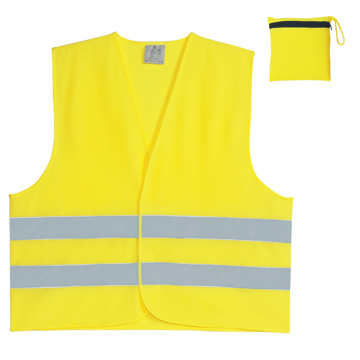 Reflective Safety Vest - Yellow