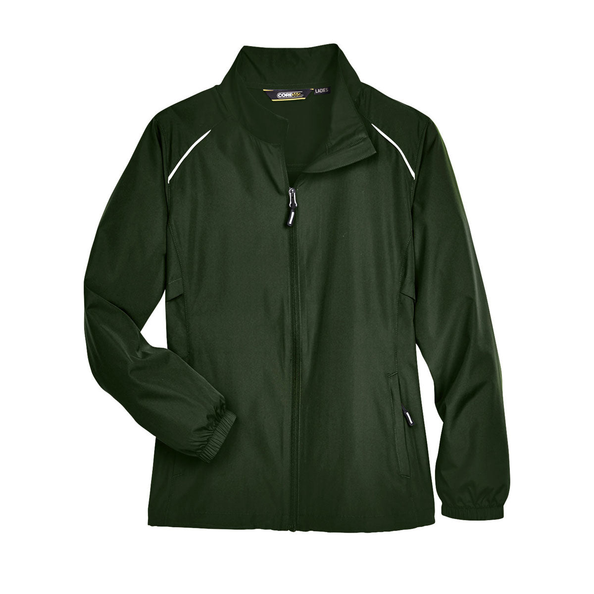 Ladies' Core365 Motivate Unlined Jacket - Forest Green