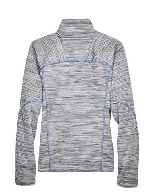 North End Ladies' Flux Mélange Bonded Fleece Jacket