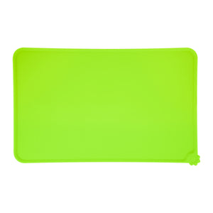 Silicone Pet Food Place Mat - Lime