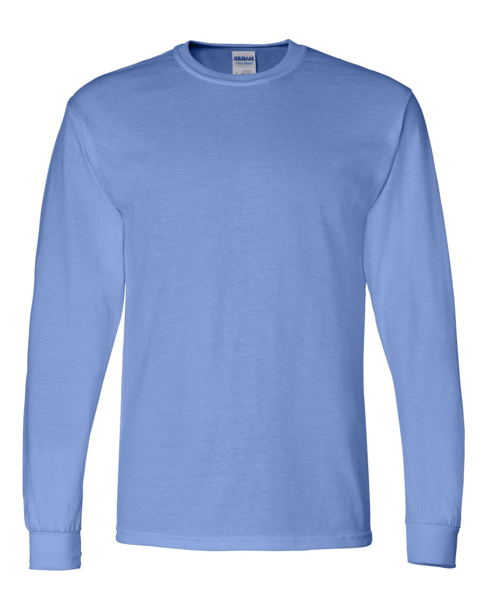 Gildan Adult 50/50 Long-Sleeve T-Shirt - Carolina Blue