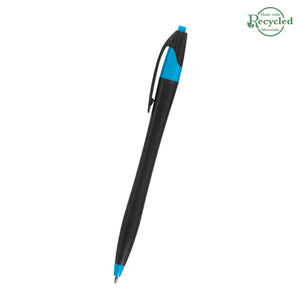 Dart Pen - Black With Lt Blue
