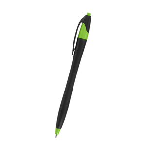 Dart Pen - Black With Lime