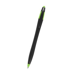 Dart Pen - Black With Lime