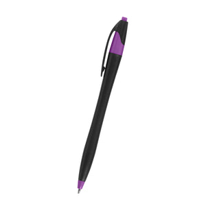 Dart Pen - Black With Purple