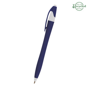Dart Pen - Navy Blue With White