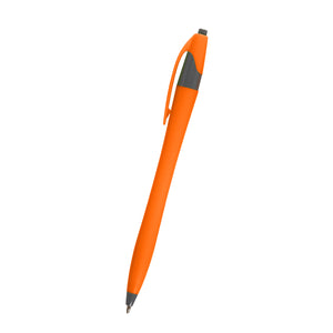 Dart Pen - Orange With Gray