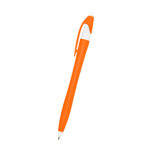 Dart Pen - Orange With White