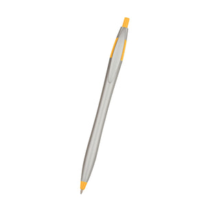 Dart Pen - Silver With Orange