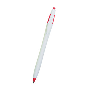 Dart Pen - White With Red