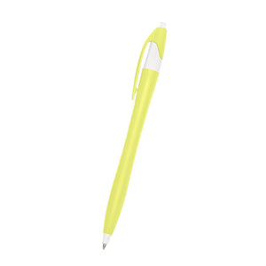 Dart Pen - Yellow With White
