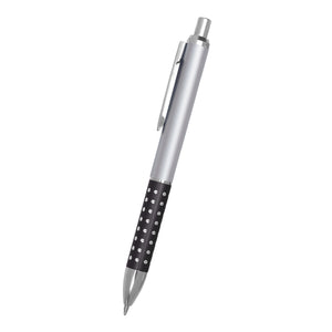 The Vegas Pen - Silver With Black
