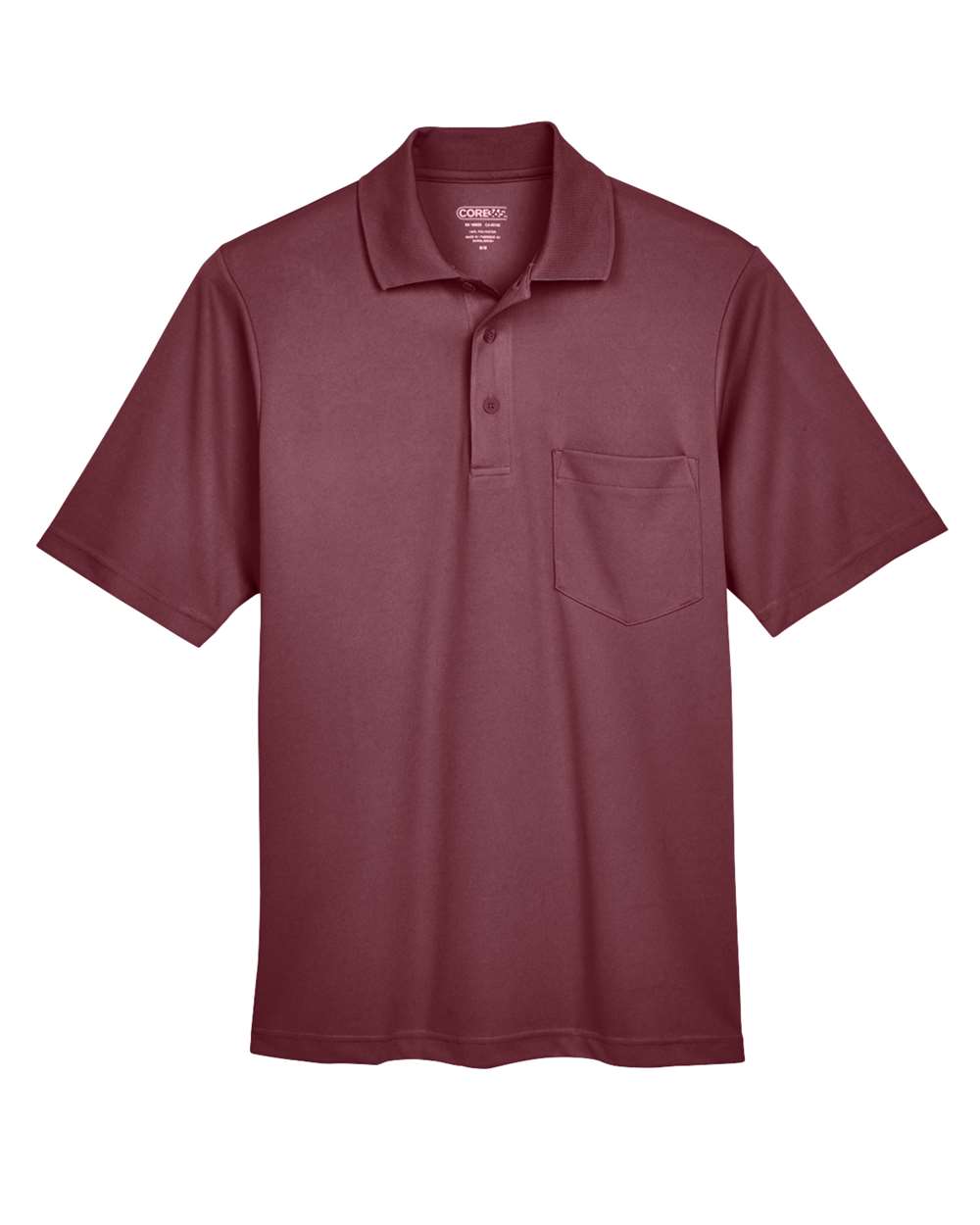 CORE365 Origin Performance Pique Polo with Pocket - Men's