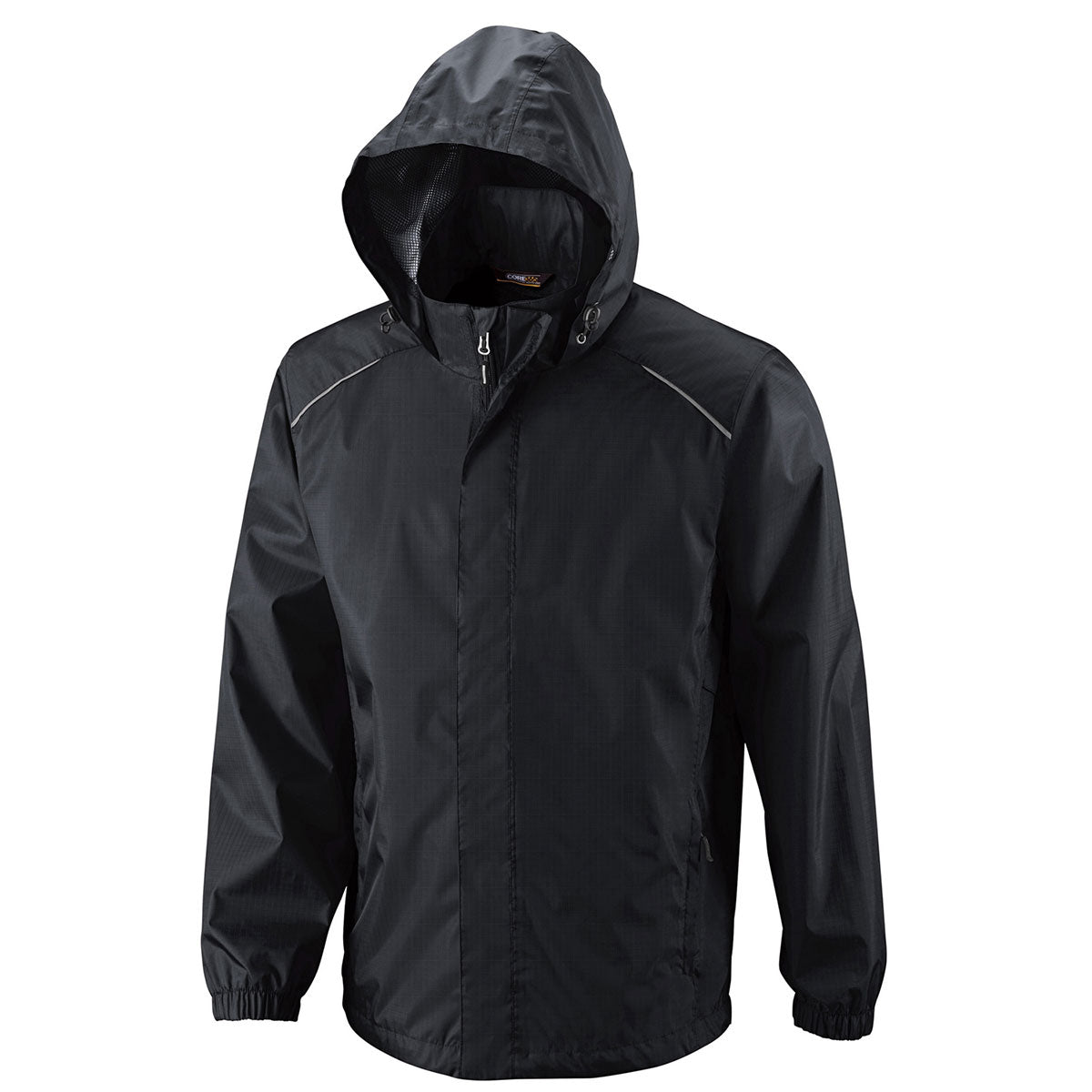 Core365 Climate Lined Waterproof Jacket - Men's - Black