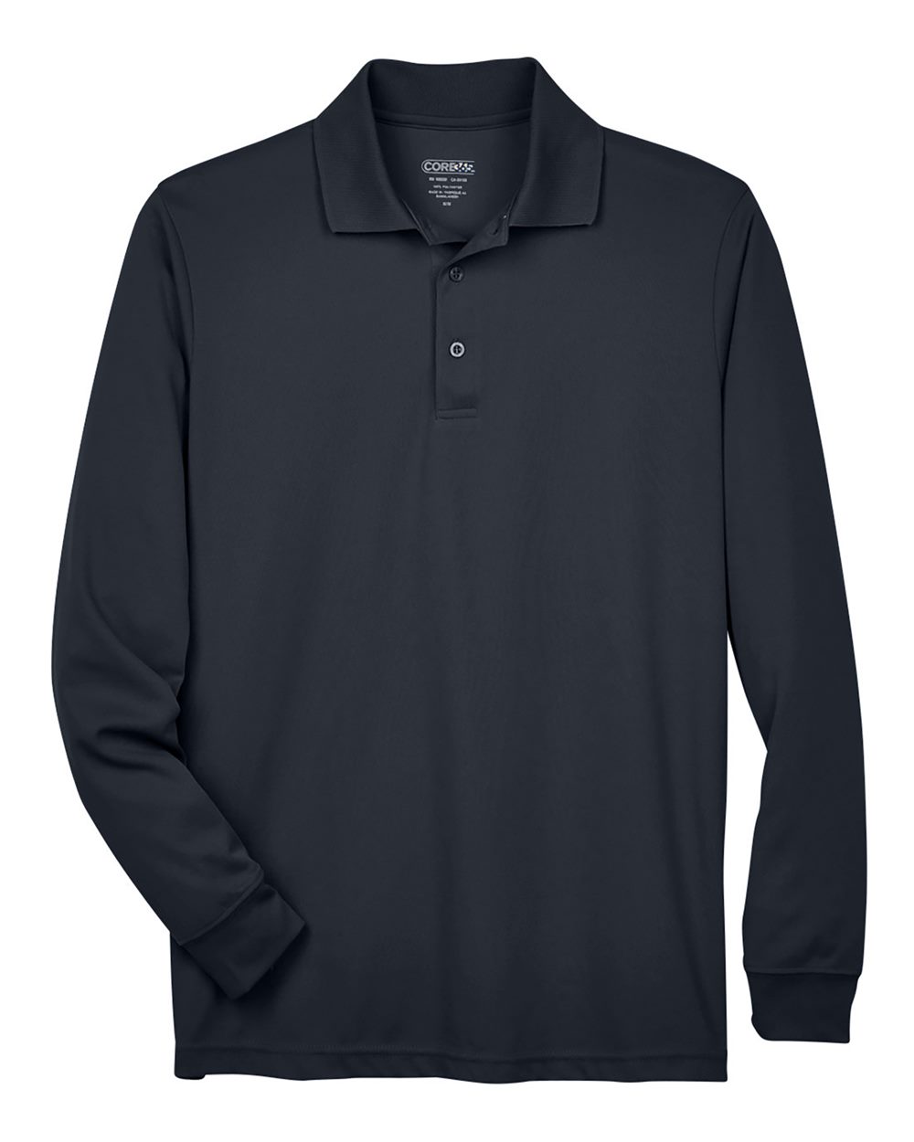 CORE365 Men's Tall Pinnacle Performance Long-Sleeve Piqué Polo