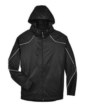 North End Men's Angle 3-in-1 Jacket with Bonded Fleece Liner - Black