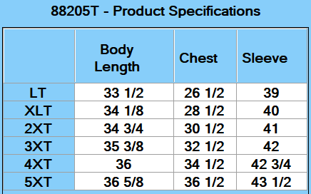 CORE365 Men's Tall Region 3-in-1 Jacket with Fleece Liner - Specs
