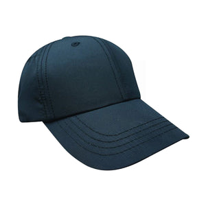 Constructed "Parachute" cap  - Custom Embroidered - Navy