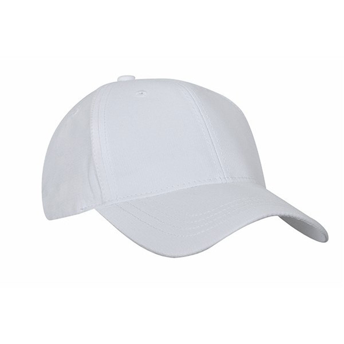 Constructed "Parachute" cap  - Custom Embroidered - White