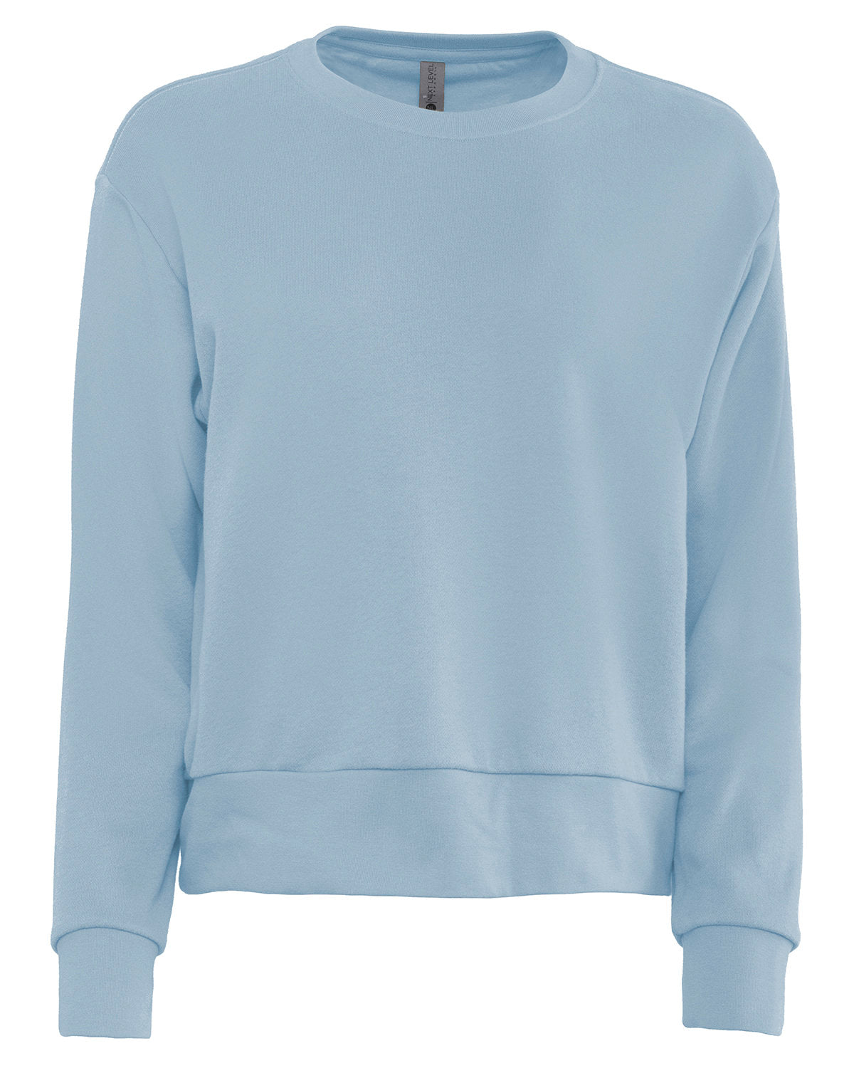 Next Level Apparel Ladies' Laguna Sueded Sweatshirt - Stonewash Denim