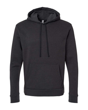 Next Level Unisex Malibu Pullover Hooded Sweatshirt - Heather Black