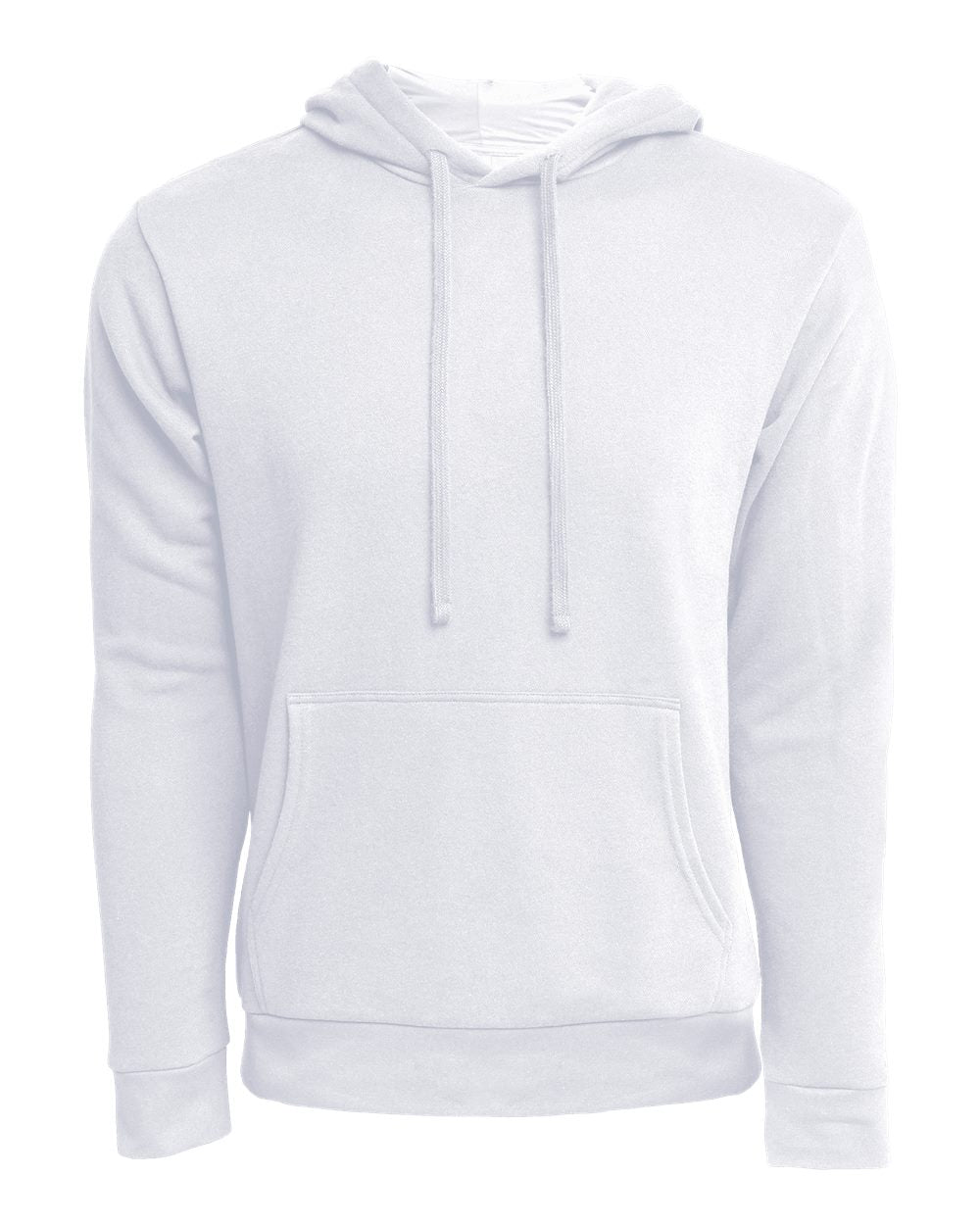 Next Level Adult Sueded French Terry Pullover Sweatshirt - White