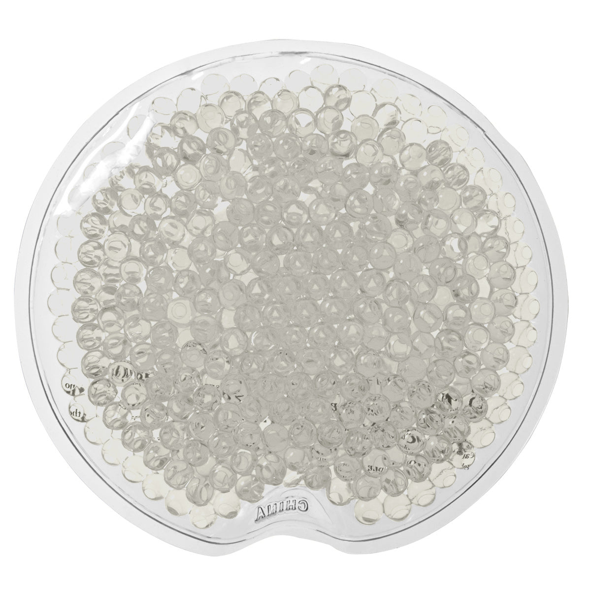 Small Round Gel Beads Hot/Cold Pack - Clear