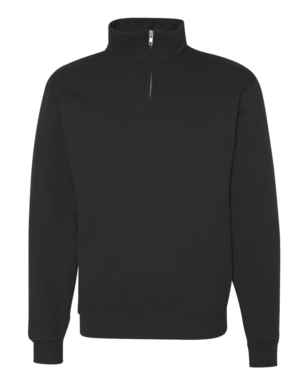 JERZEES Adult 8 oz. NuBlend® Quarter-Zip Cadet Collar Sweatshirt
