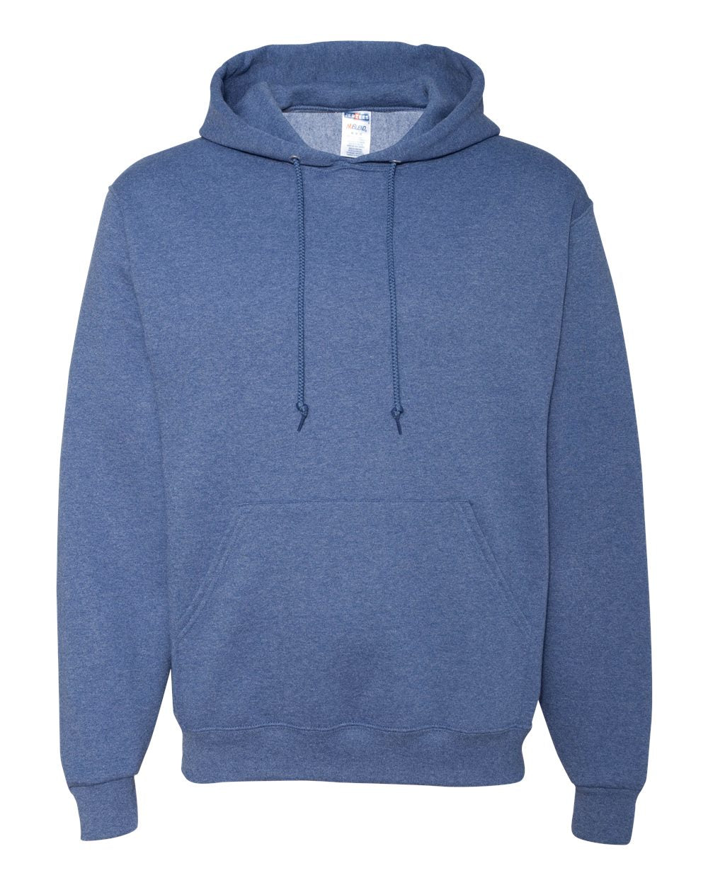 JERZEES Adult NuBlend® Fleece Pullover Hooded Sweatshirt - Vintage Heather Blue