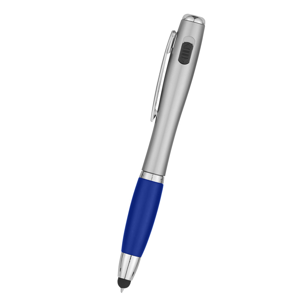 Trio Pen With LED Light And Stylus - Blue