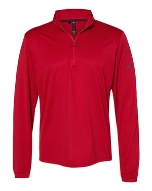 Adidas Men's Ultimate365 Lightweight Quarter-Zip Pullover - Power Red
