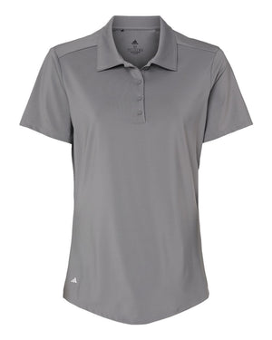 Adidas Women's Ultimate365 Solid Polo - Grey Three
