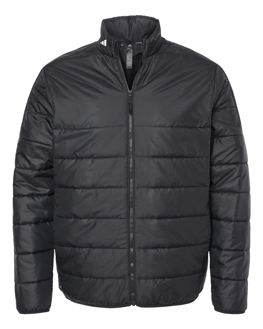 Adidas Men's 3-Stripes Puffer Full-Zip Jacket