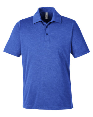 Men's Zone Sonic Heather Performance Polo - Sport Royal Hthr
