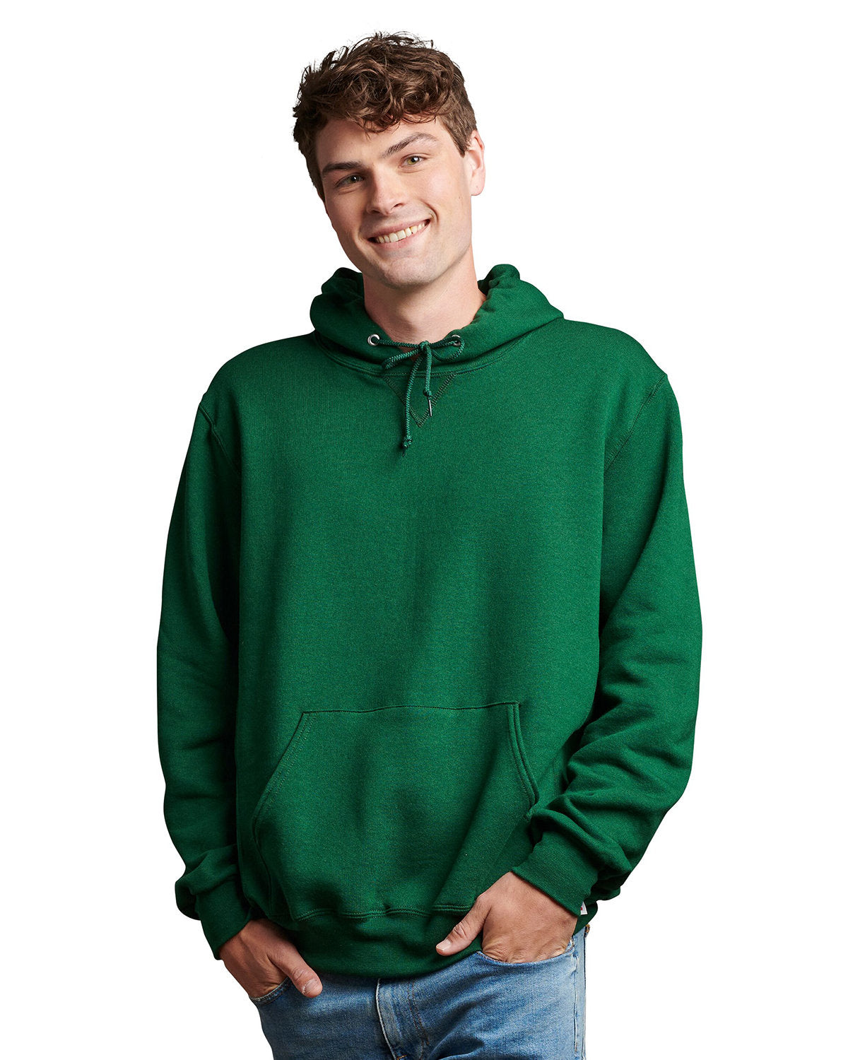 Unisex Dri-Power® Hooded Sweatshirt - Dark Green
